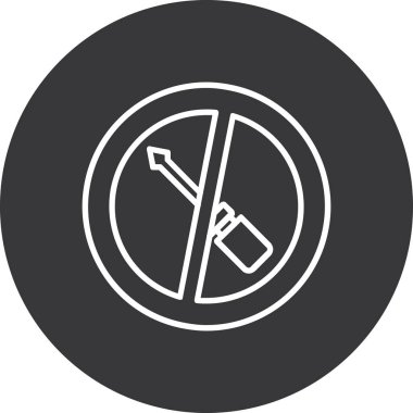 Moda çemberinde izole edilmiş arkaplanda sigara simgesi yok