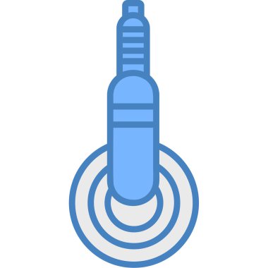 Fiş. Web simgesi basit illüstrasyon