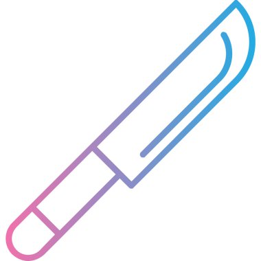 Kalem. Web simgesi basit illüstrasyon