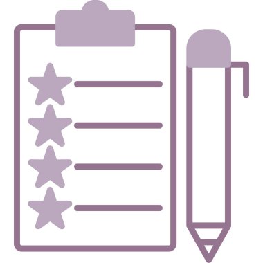 Çağdaş b 'nin vektör illüstrasyonu kontrol listesi içeren kontrol listesinden yoksundur