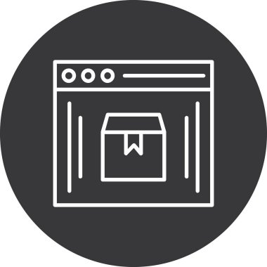 Modern b 'nin vektör illüstrasyonu eksik simgesi