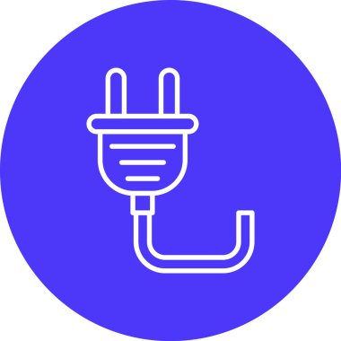 Dolgu simgesinin vektör illüstrasyonu