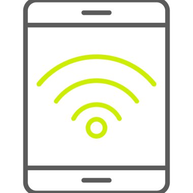 Telefon simgesi vektör illüstrasyonu