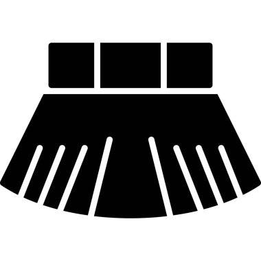 davul. Web simgesi basit illüstrasyon