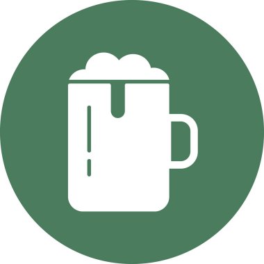 Bira. Web simgesi basit illüstrasyon