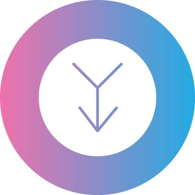 ok simgesi, vektör illüstrasyonu