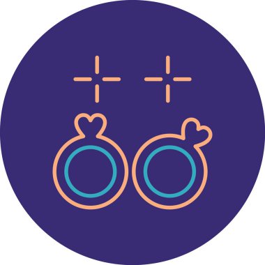 Bebek simgesinin vektör illüstrasyonu