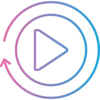 Müzik ikonu. Basit resimleme