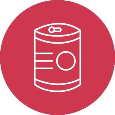 namlu vektör çizgisi simgesi