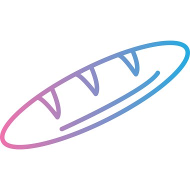 Çizgi film roket simgesinin vektör çizimi