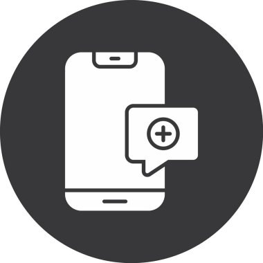 Çağrı merkezi ikon vektör illüstrasyonu