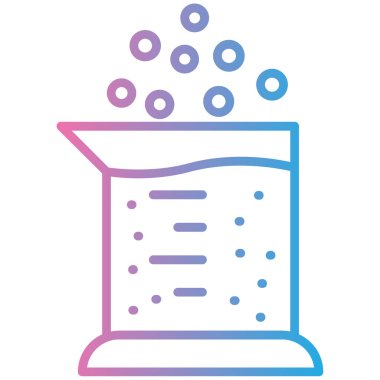 Şeker ikonu, basit tasarım vektör çizimi