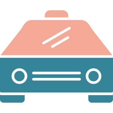 - Araba. Web simgesi basit illüstrasyon