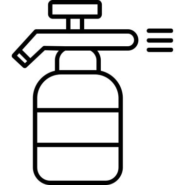 spray bottle icon vector illustration