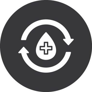 su damlası vektör simgesi modern basit tasarım