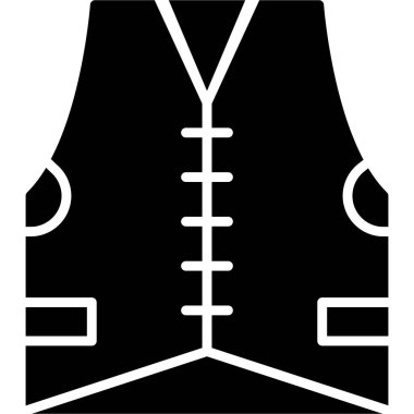 Ceket simge vektör çizim