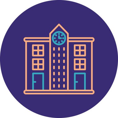 Yapı simgesinin vektör illüstrasyonu