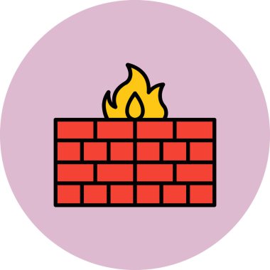 Simge vektör resimlemesini ateşle