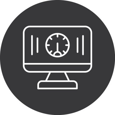 seo modern simgesinin vektör illüstrasyonu