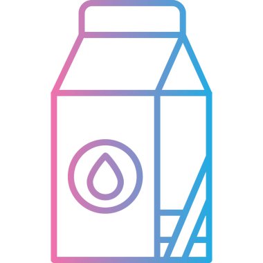 Su bırakma simgesinin vektör illüstrasyonu