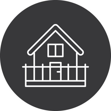 Yapı simgesinin vektör illüstrasyonu