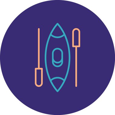 Bir roket simgesinin vektör çizimi