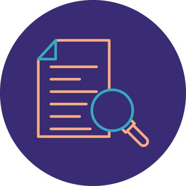 Ara. Web simgesi basit illüstrasyon