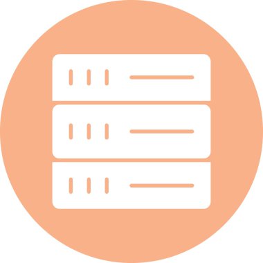 Belge. Web simgesi basit illüstrasyon