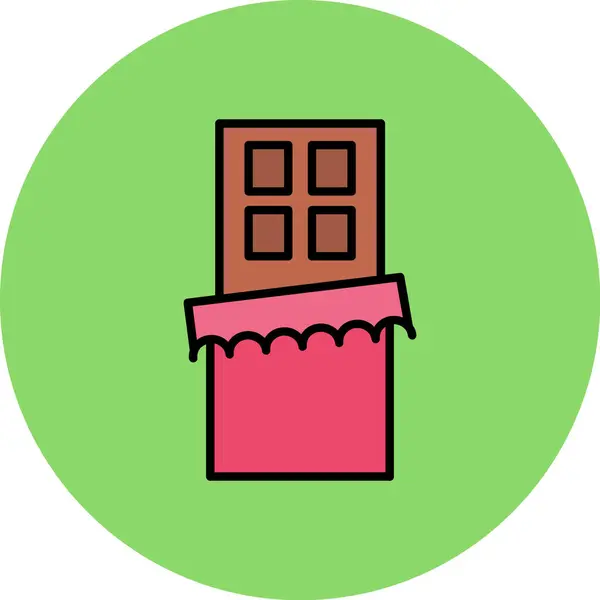 Bina. Web simgesi basit illüstrasyon