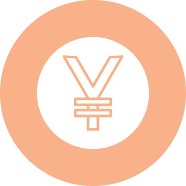 Madalya ikon vektör illüstrasyonu