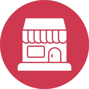 Modern ev simgesinin vektör illüstrasyonu