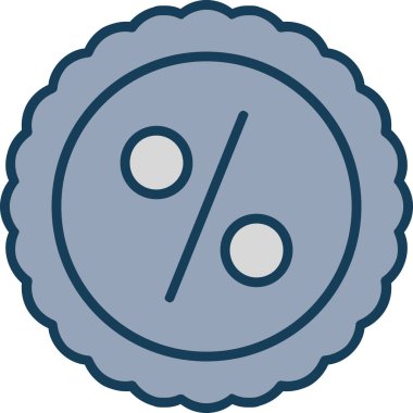 Bozuk para. Web simgesi basit tasarım