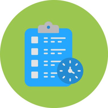 Takvim simgesi. Web için hatırlatıcı vektör simgelerinin basit illüstrasyonu