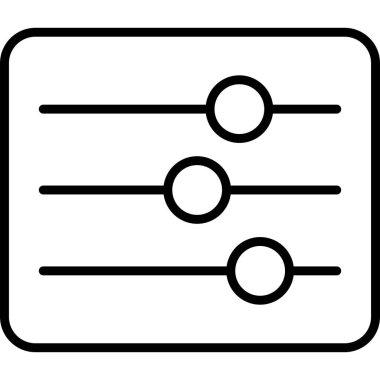 Bir belge simgesinin vektör illüstrasyonu