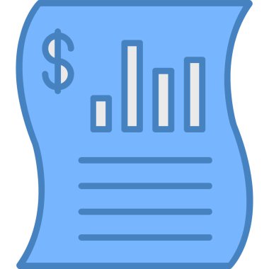 iş grafiği vektör simgesi