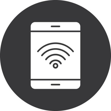 cep telefonu ikonu vektör illüstrasyonu