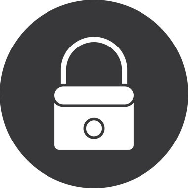 ikon vektör illüstrasyonunu kilitle