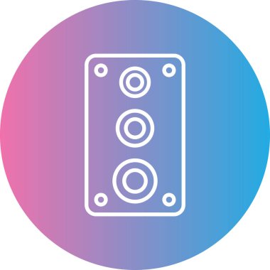 Müzik simgesinin vektör illüstrasyonu