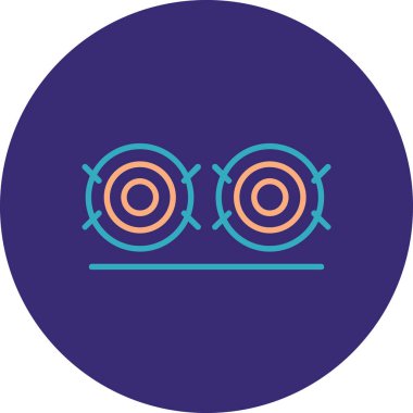 Vektör müzik simgesi illüstrasyonu