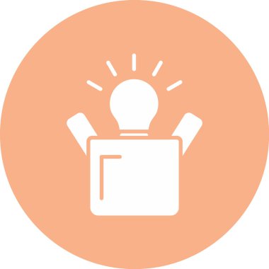 İş ve finans simgesinin vektör illüstrasyonu