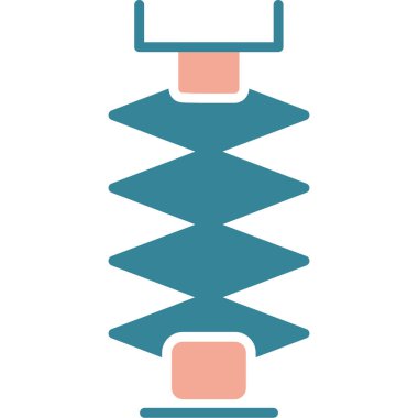 Modern eğitim ikonunun vektör illüstrasyonu