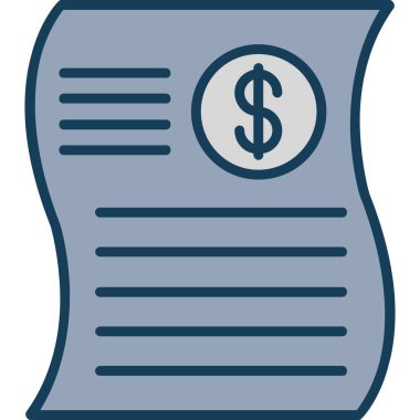 Para için. Web simgesi basit tasarım