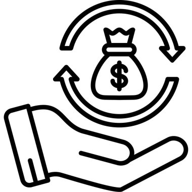 para simgesi tasarımı, vektör illüstrasyonu 10 grafik