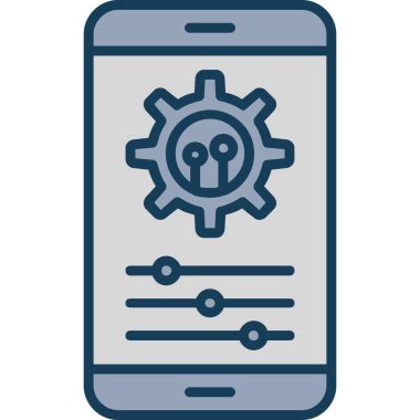 hareket eden telefon ayarları simgesi