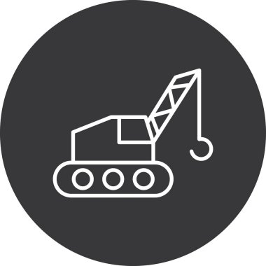 Yapı simgesi, vektör illüstrasyonu