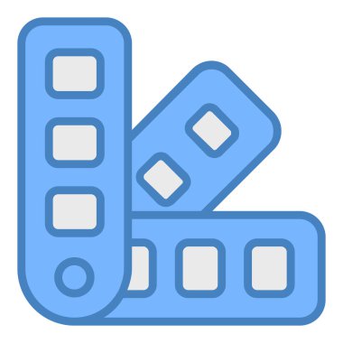 hap şişirme paketi simgesi - taslak biçimi