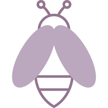 Kelebek simgesi vektör illüstrasyonu