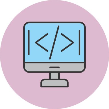 seo modern simgesinin vektör illüstrasyonu