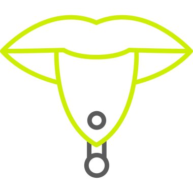 Modern oto tamir simgesinin vektör illüstrasyonu