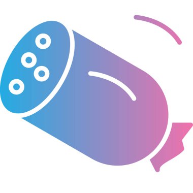 Gaz sobasının vektör illüstrasyonu